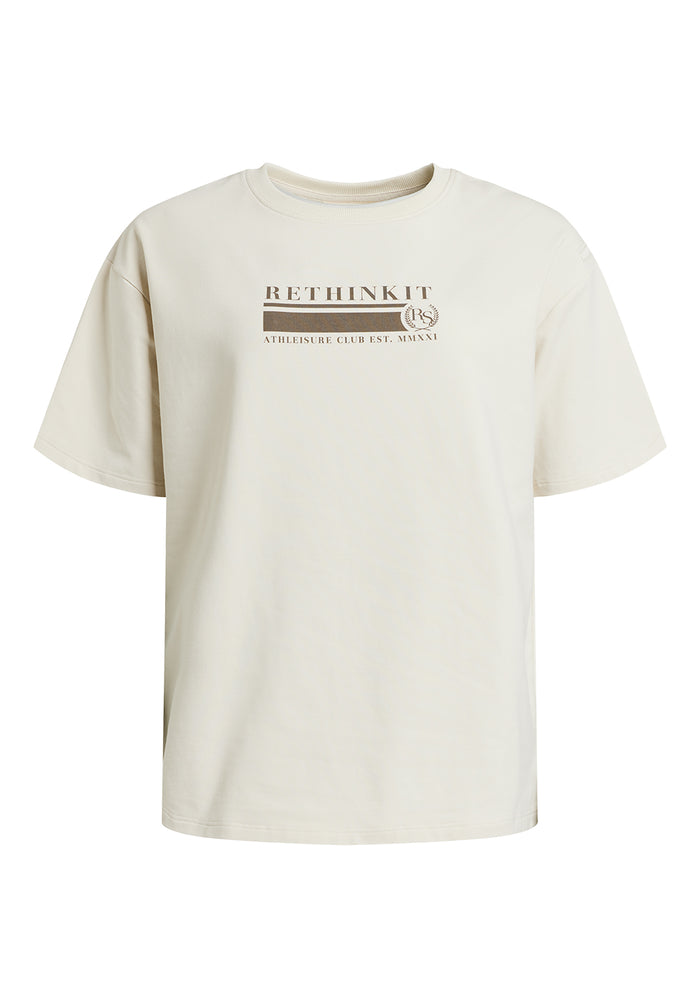 Rethinkit Light Sweat Tee Tee 3355 summer sand