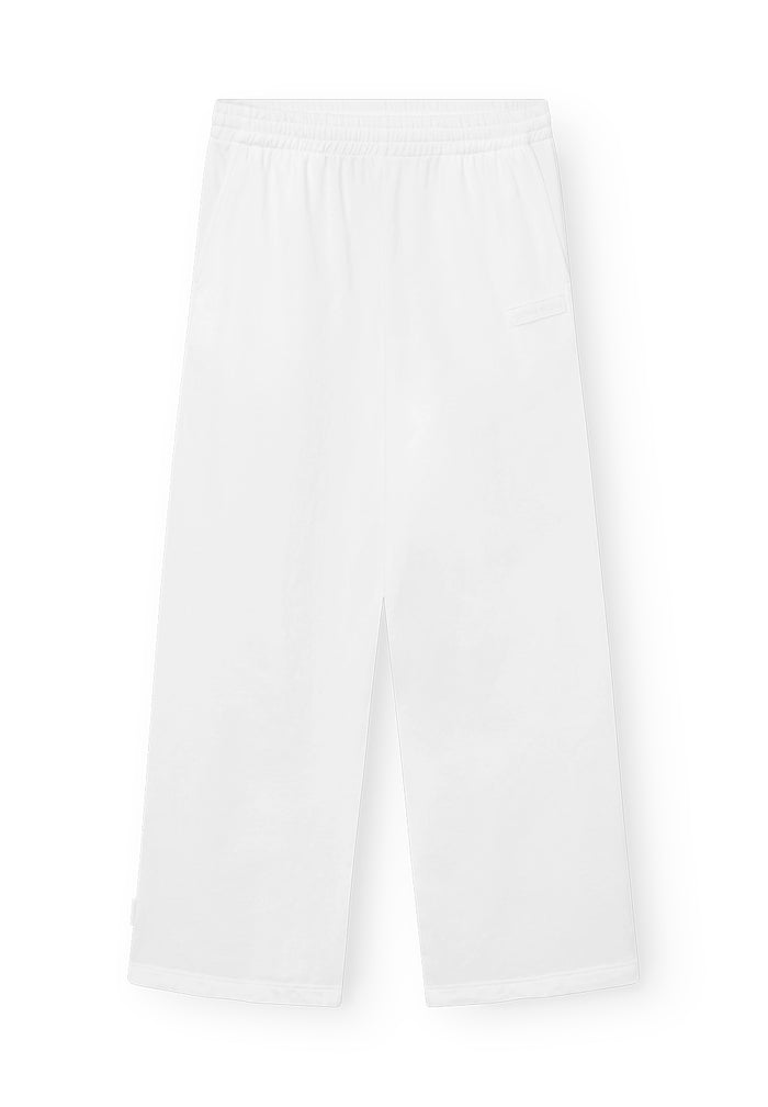 Rethinkit Light Sweat wide Trousers 0364 white