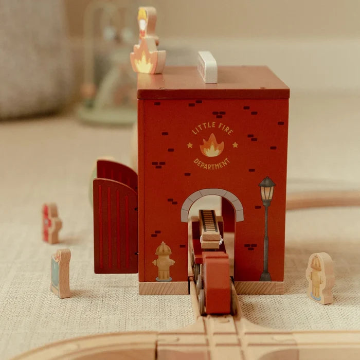 Little Dutch Wooden Fire Station