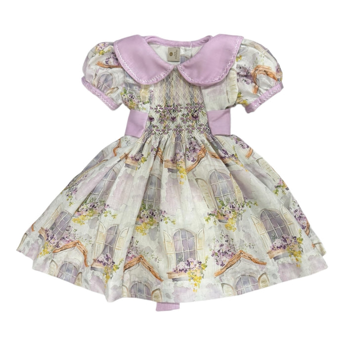Little House Handsmocked Girl Dress