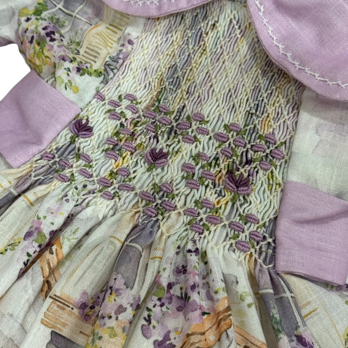 Little House Handsmocked Girl Dress