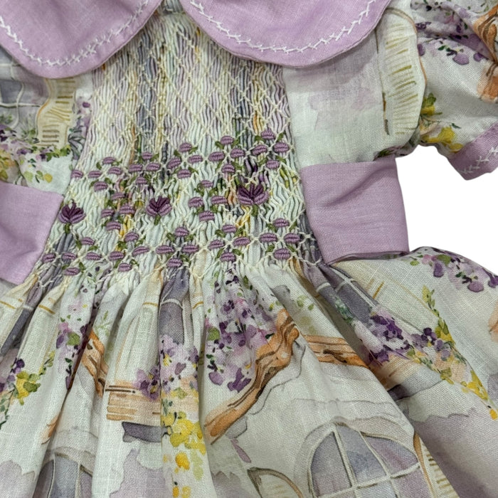 Little House Handsmocked Girl Dress