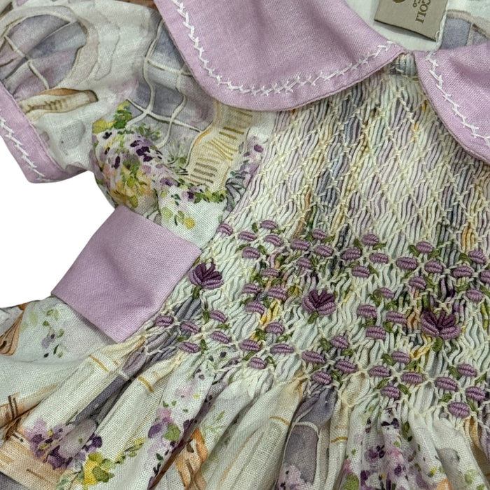 Little House Handsmocked Girl Dress