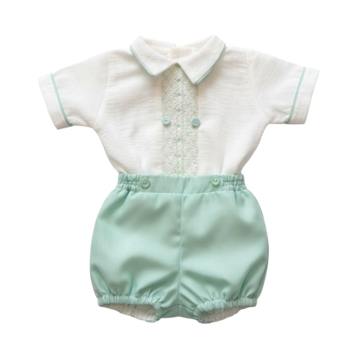 Little House Mint Boy 2-Piece Set
