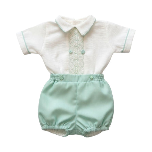 Little House Mint Boy 2-Piece Set