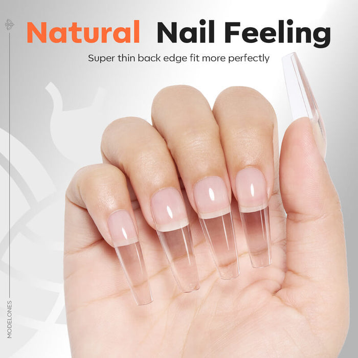 120 Pcs Instant Apex Semi-Frosted Nail Tips Nail Tip MODELONES #