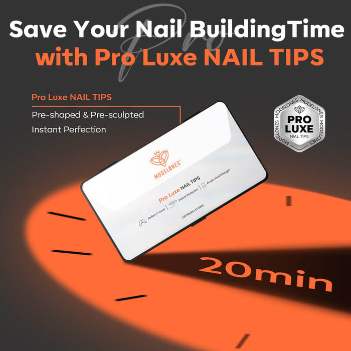 120 Pcs Instant Apex Semi-Frosted Nail Tips Nail Tip MODELONES #