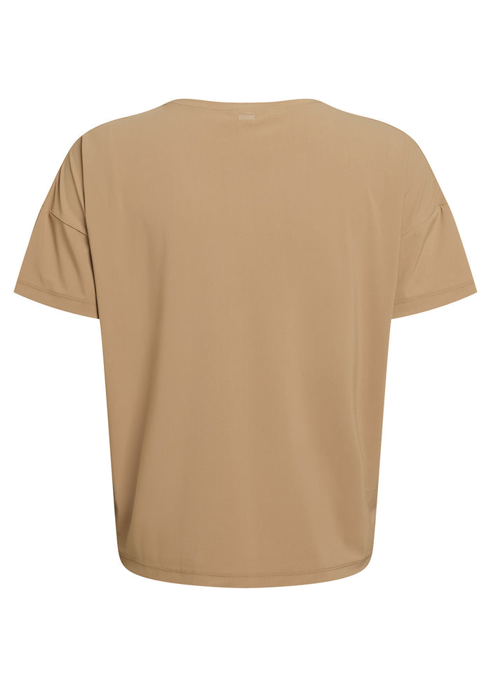 Rethinkit Loose Tee Vela Tee 4210 golden brown