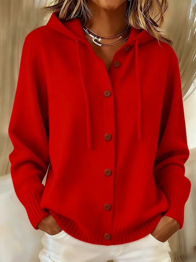Lorayne | Cozy Button Cardigan