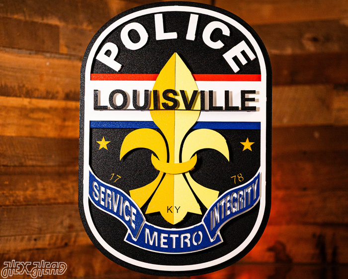 Louisville Metro Police Badge PERSONALIZED