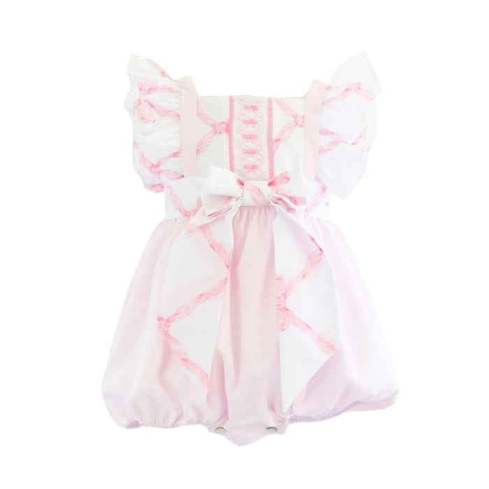 Love Pink Handsmocked Romper
