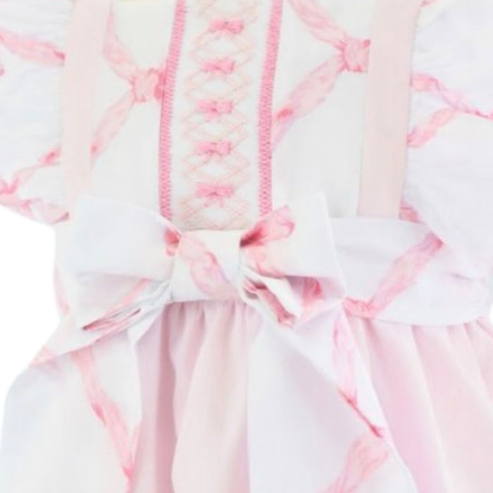 Love Pink Handsmocked Romper