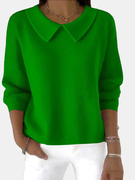 Lynn | Classic Collared Sweater