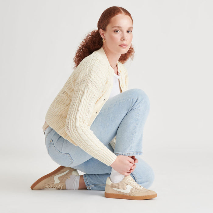 Lyra Mesh Sneakers - Sesame