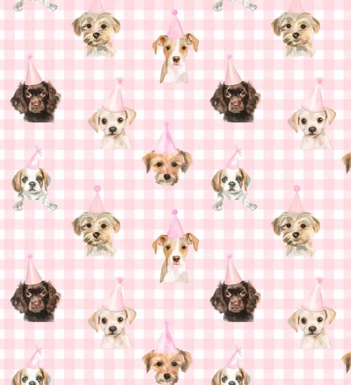 S / Party Dogs Pink