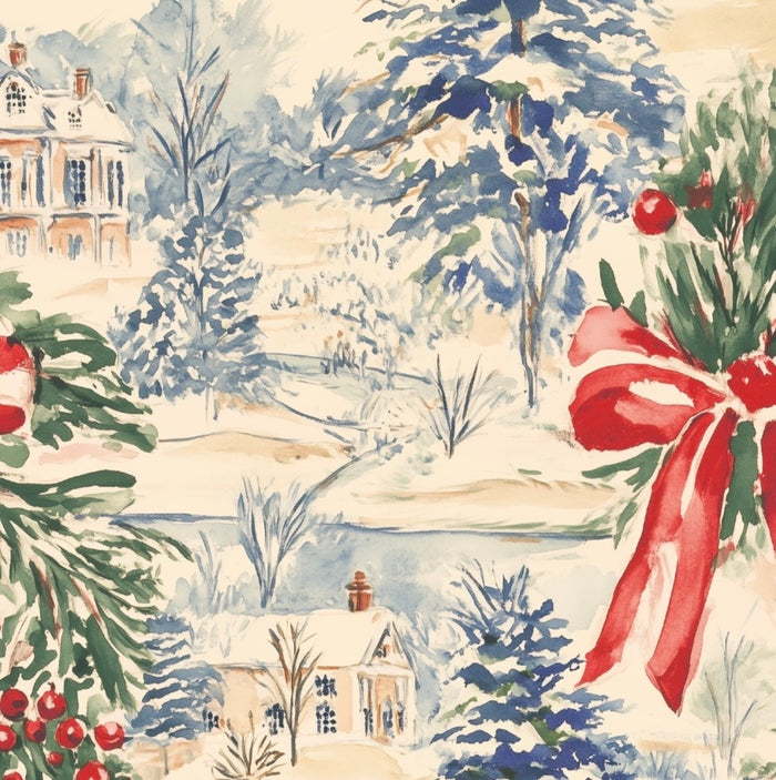 8T / Blue Toile