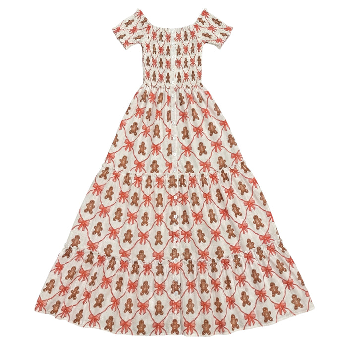 MADE TO ORDER XMAS Piccoli&Co MOM Nap Dress (SHIPS 4-6 weeks after order placement))