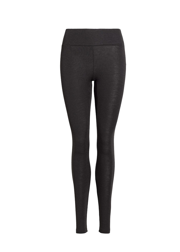 Rethinkit Malu wool slim pants Legging 0022 almost black