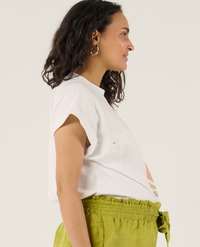 Mama Del Sol nursing T-shirt - White