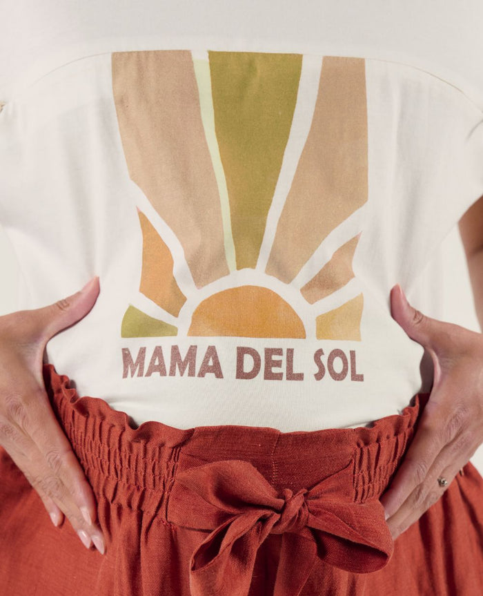 Mama Del Sol nursing T-shirt - White