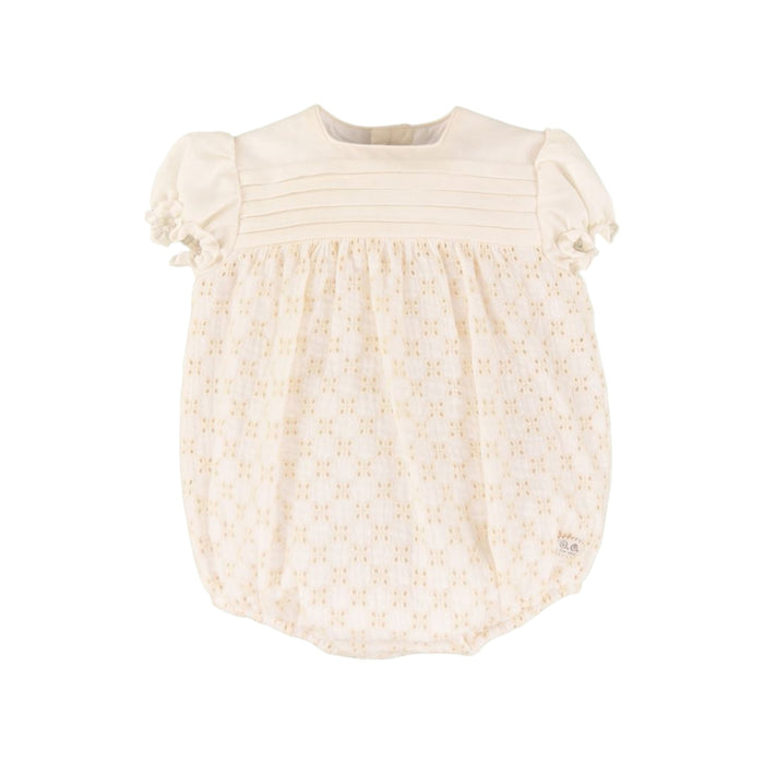 Marfil Ivory Unisex Romper