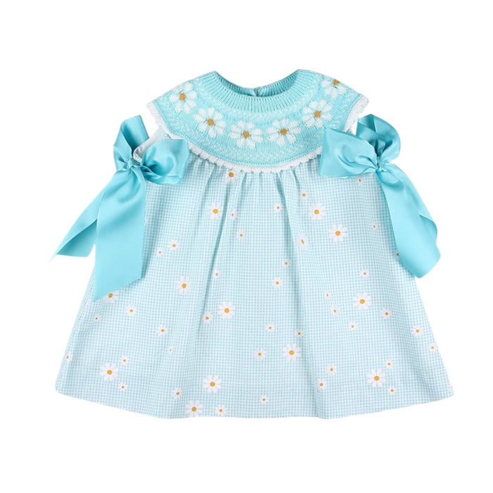 Margarite Baby Girl Half-Knitted Dress