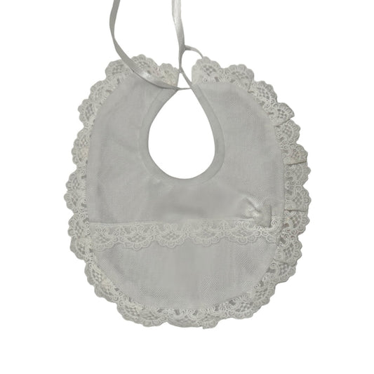 Marlo White Luxe Bib