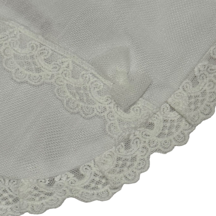 Marlo White Luxe Bib