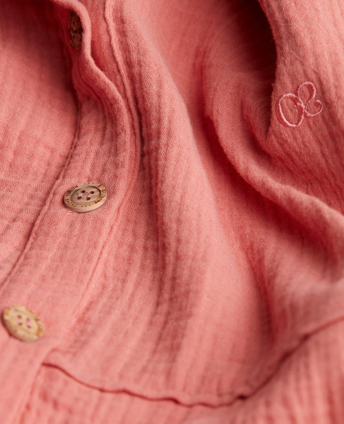 Maternity and nursing blouse Valentine Salmon