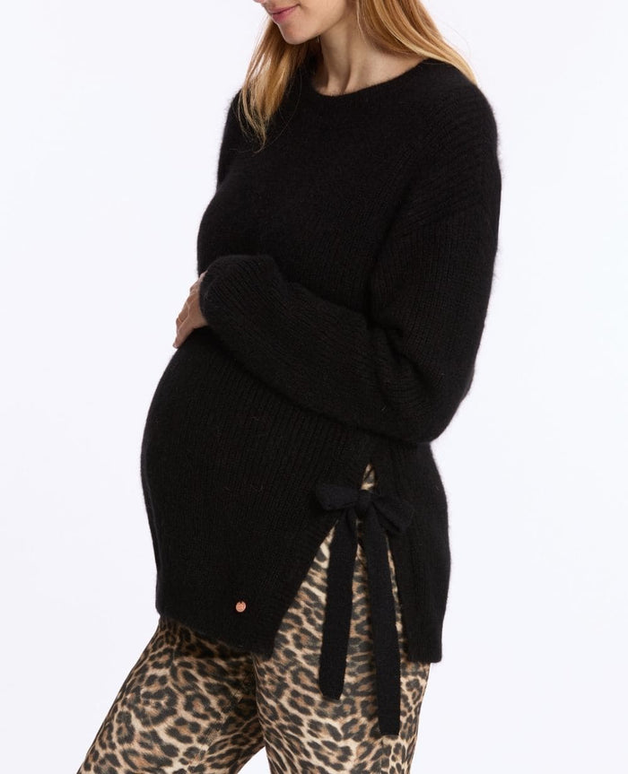 Maternity and Nursing Jumper Nora black