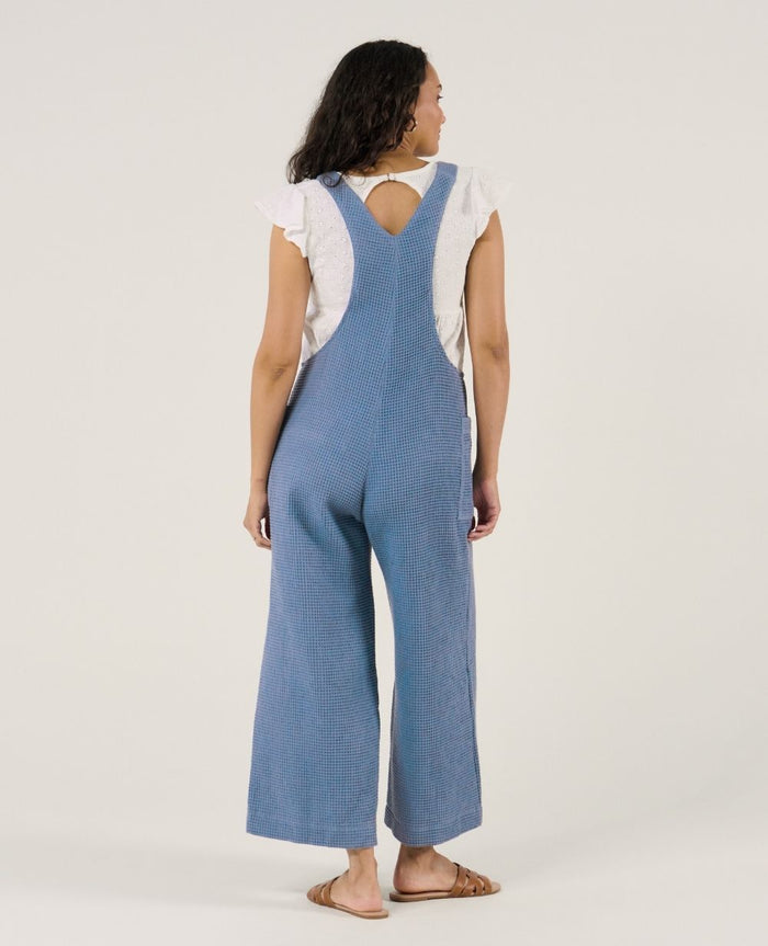 Maya maternity and nursing dungaree - Blue