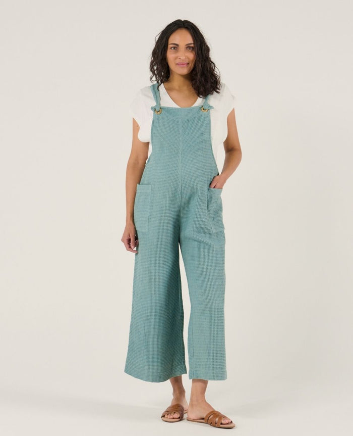Maya maternity and nursing dungaree - Green