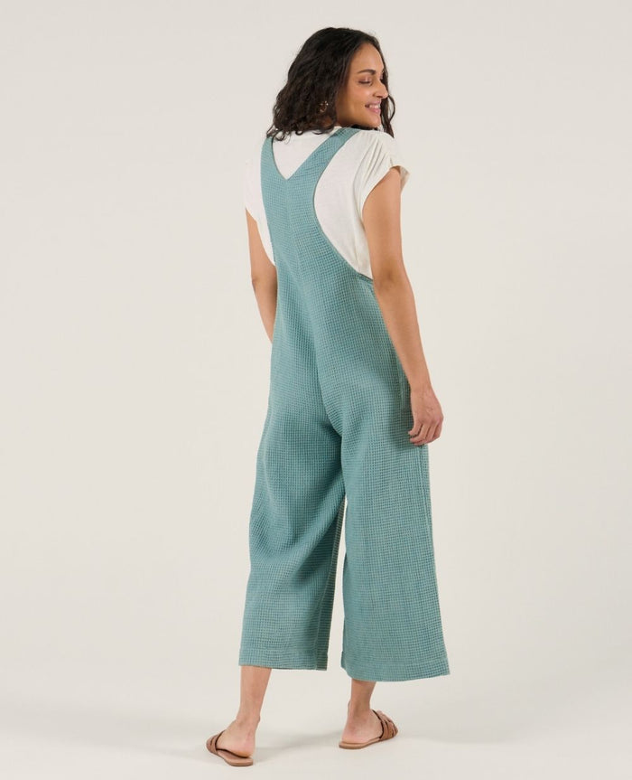 Maya maternity and nursing dungaree - Green