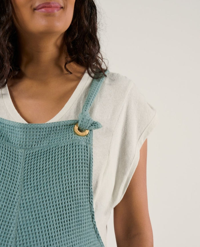 Maya maternity and nursing dungaree - Green