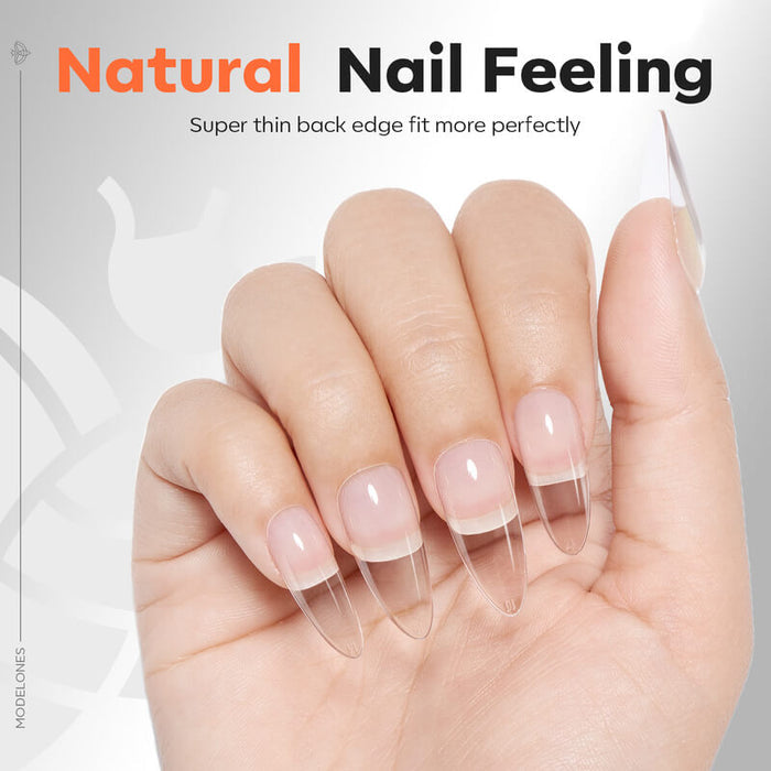 120 Pcs Instant Apex Semi-Frosted Nail Tips Nail Tip MODELONES #