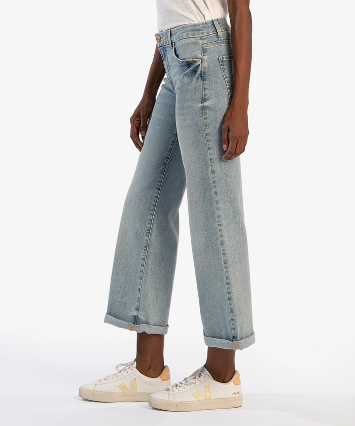 Meg Fab Ab Wide Leg - Spring with Cuff