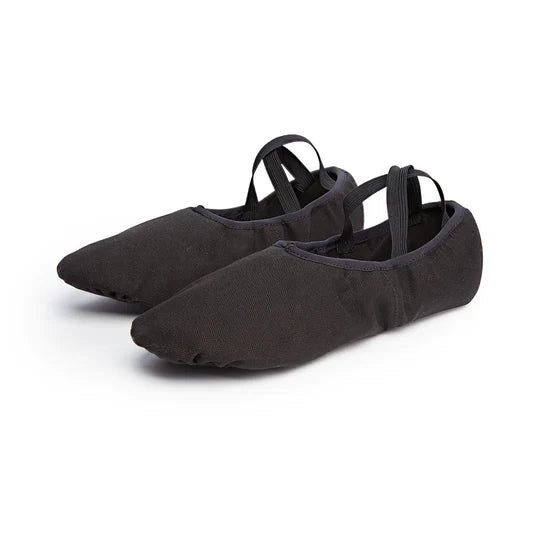 Men's ORZA Pro 1.0 Canvas Ballet Shoes - Black & Beige