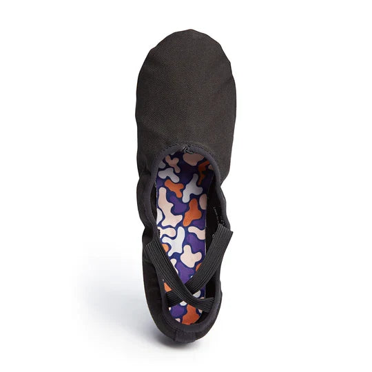 Men's ORZA Pro 1.0 Canvas Ballet Shoes - Black & Beige