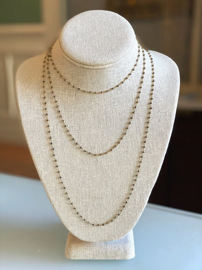 Micro Beaded Necklace - Jennifer Tuton