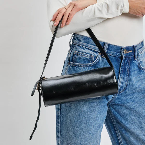 Mila Shoulder Bag - Black