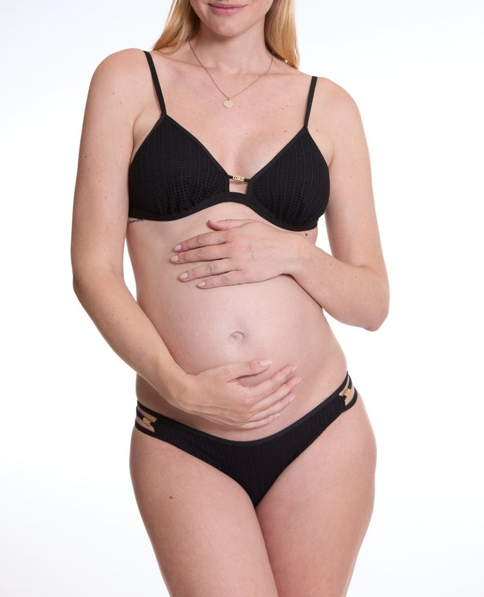 Milos BlackTriangle Maternity Bikini