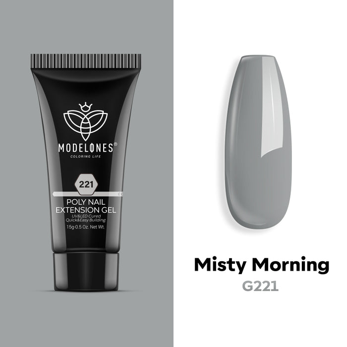 Misty Morning - Poly Nail Gel (15g) Poly Nail Gel MODELONES #