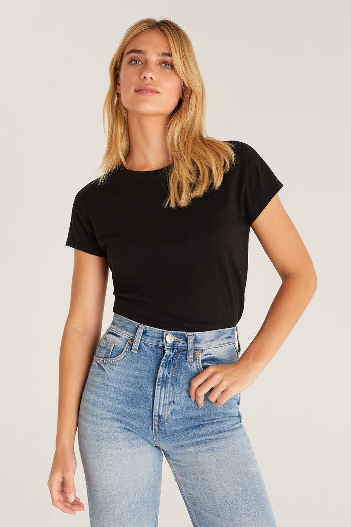 Modern Slub Tee - Black