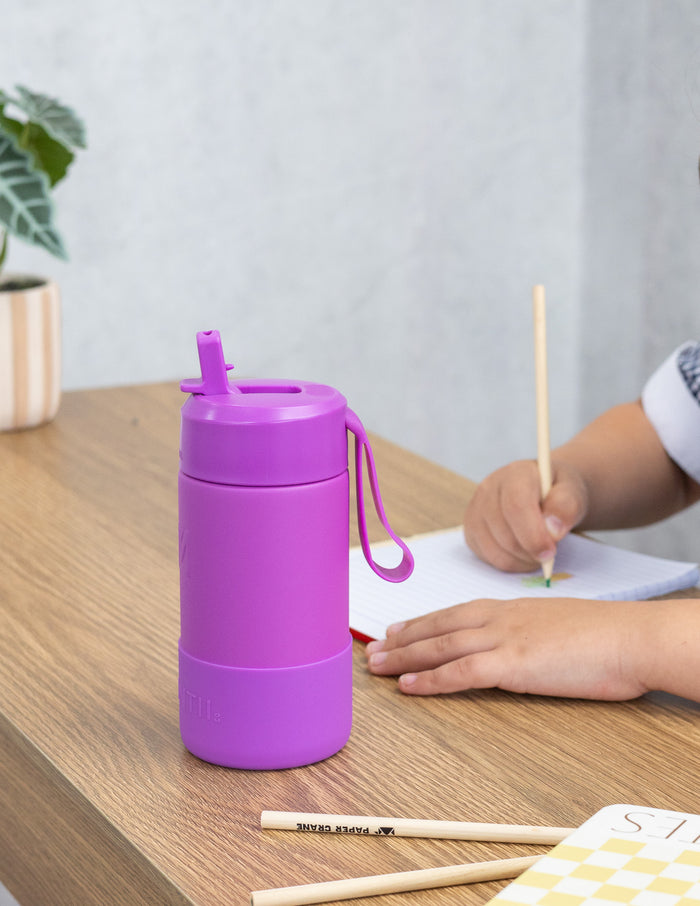 MontiiCo Fusion Complete Drink Bottle 350ml - Fuchsia
