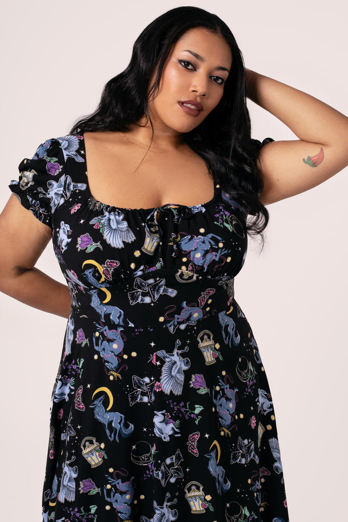 Moonlit Midi Dress