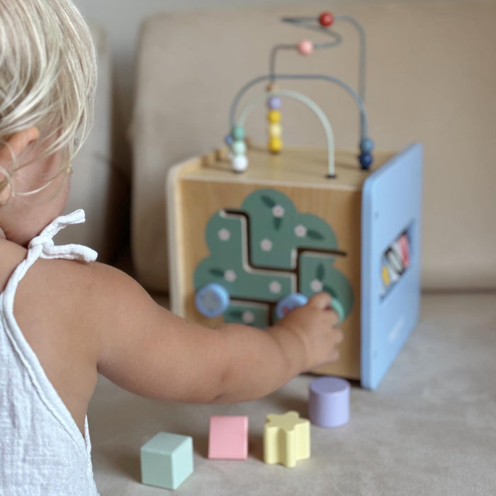 Moover Toys Essentials Mini Activity Cube - Tiny Tots Baby Store