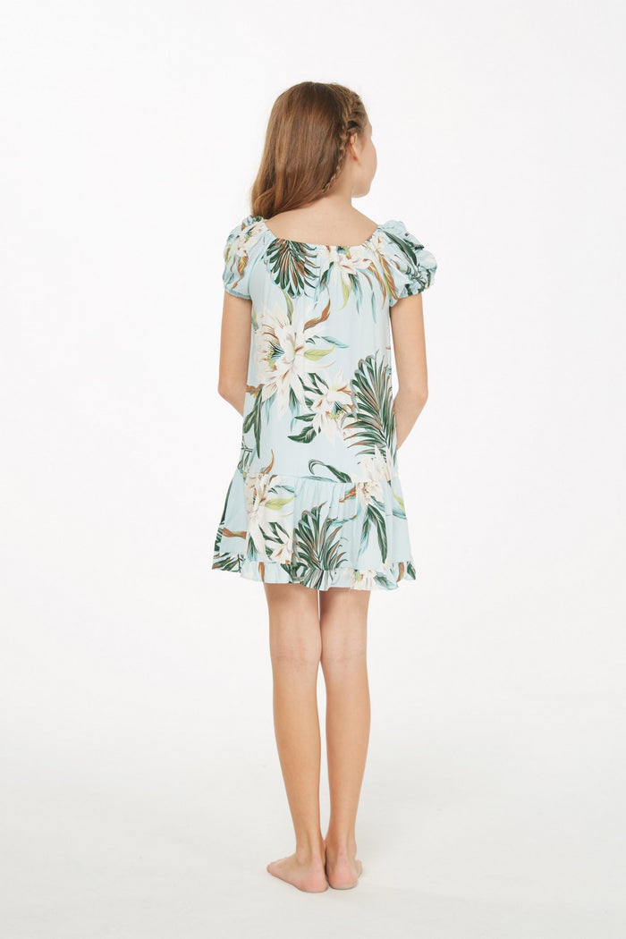 Mother Daughter Alakai Set in Wispy Cereus Light Blue