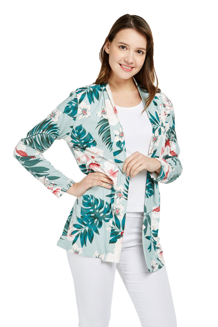 Mother Daughter Kala Set in Mint Forest Light Green