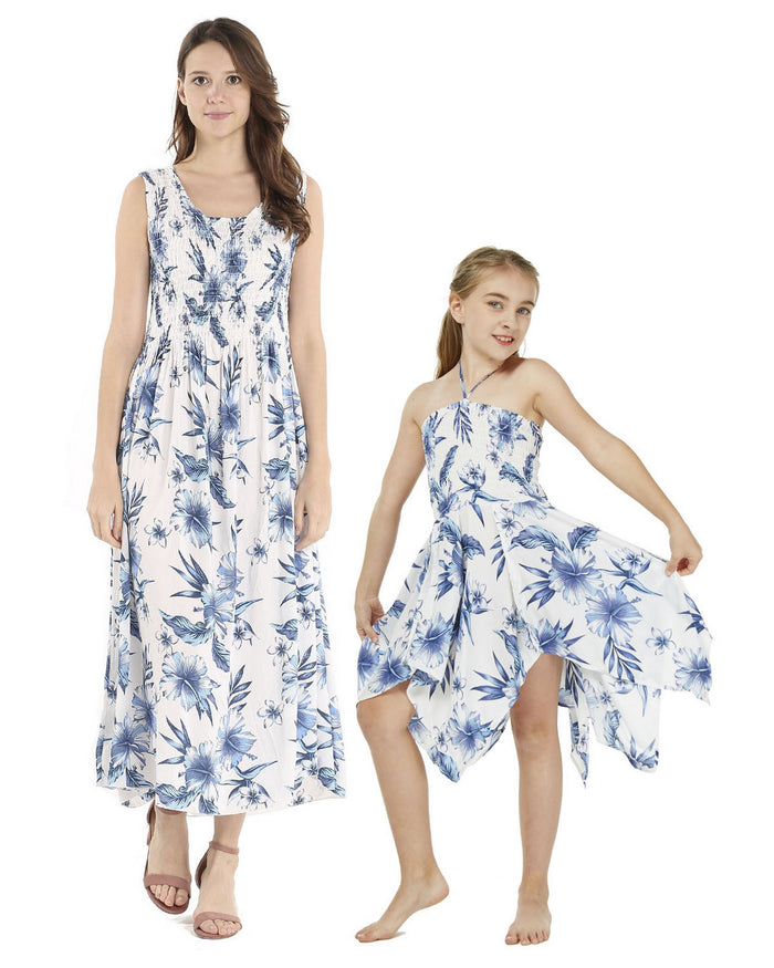 Mother Daughter Oihana Set in Day Dream Bloom