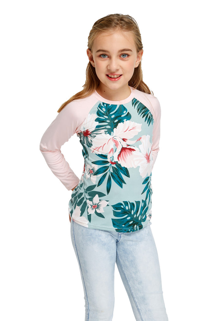 Mother Daughter Punaluu Set Mint Forest